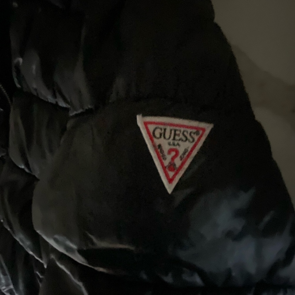 GUESS Black Puffer Jacket